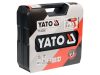 YATO Elektromos hőlégfúvó LED kijelző + tartozékok 550 °C 2000 W