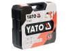 YATO Elektromos hőlégfúvó LCD kijelzős + tartozékok 600 °C 2000 W