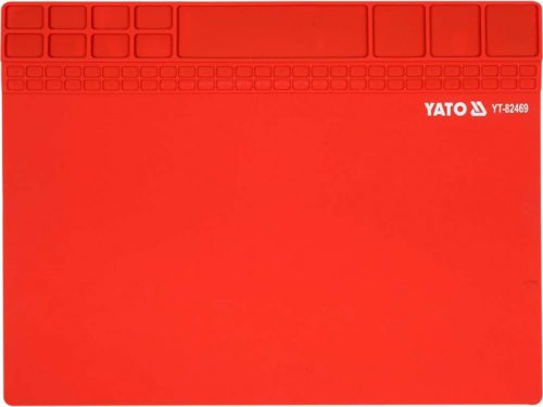 YATO Hőálló szilikon forrasztó alátét 300x400 mm mágneses