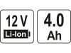 YATO Akkumulátor 12 V / 4,0 Ah Li-Ion