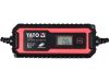 YATO Akkumulátor töltő 6/12 V 2/4 A max. 200 Ah LCD kijelző