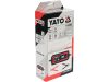 YATO Akkumulátor töltő 6/12 V 2/8 A max. 200 Ah LCD kijelző