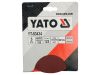 YATO Tépőzáras fíbertárcsa 125 mm / P100 (5 db/cs)