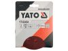 YATO Tépőzáras fíbertárcsa 125 mm / P100 8 lyukas (5 db/cs)