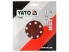 YATO Tépőzáras fíbertárcsa 180 mm / P100 (3 db/cs)