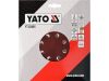 YATO Tépőzáras fíbertárcsa 180 mm / P150 (3 db/cs)