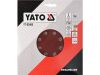 YATO Tépőzáras fíbertárcsa 180 mm / P180 (3 db/cs)