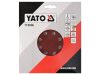 YATO Tépőzáras fíbertárcsa 180 mm / P180 (3 db/cs)