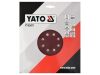 YATO Tépőzáras fíbertárcsa 225 mm / P60 (3 db/cs)