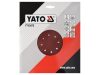 YATO Tépőzáras fíbertárcsa 225 mm / P180 (3 db/cs)