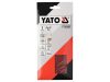 YATO Tépőzáras csiszolópapír 90 x 187 mm / P220 (5 db/cs)