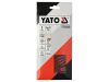 YATO Tépőzáras csiszolópapír 90 x 187 mm / P240 (5 db/cs)